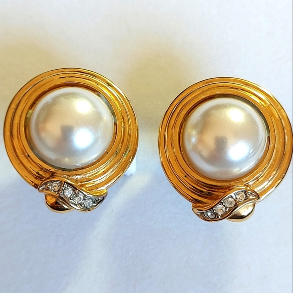 Pearl Swarovski Crystal Earrings | Poshmark
